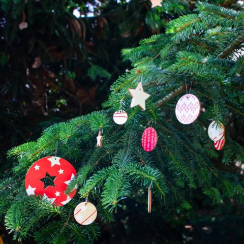 Décorations boules de Noël