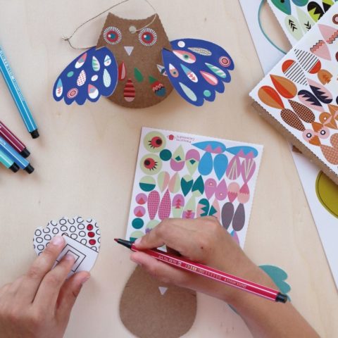 Kit créatif - Mes chouettes à créer