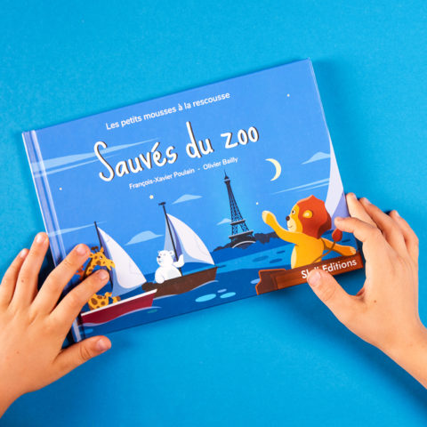 Livre enfants Sauvés du zoo
