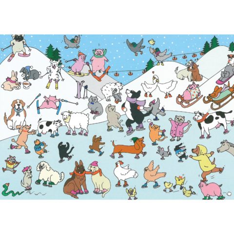 Puzzle La SPA - "Nos Zamis les zanimaux"