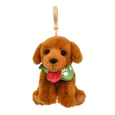 Porte-clés chien marron Doudou & Cie pour La SPA