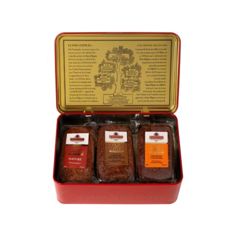 Coffret de 3 mini pains d'épices