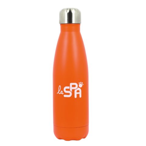 Gourde inox orange La SPA