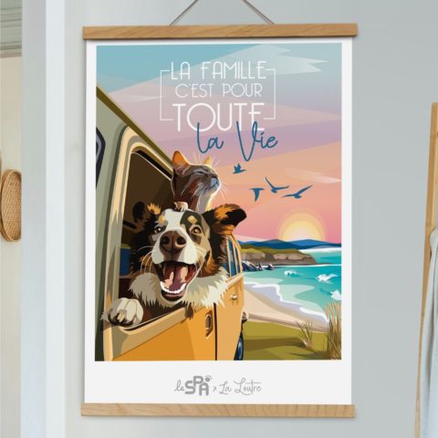 Affiche La Loutre x La SPA
