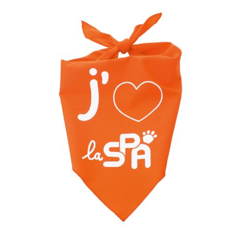 Bandana "J'aime la SPA"