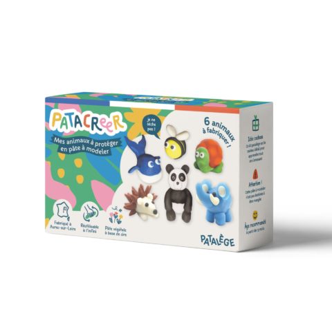 Kit à fabriquer - Mes animaux en pâte à modeler