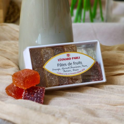 Boite de pâtes de fruits artisanales