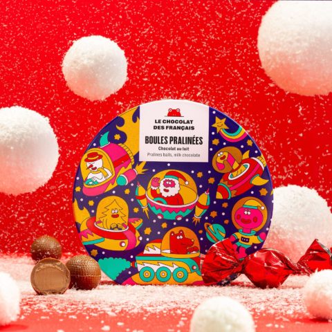 Coffret de boules pralinées