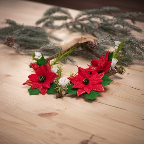 Kit couronne de fleurs