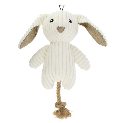 Peluche pour chien, Plume le lapin