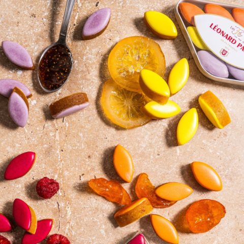 Mini-calissons aux fruits