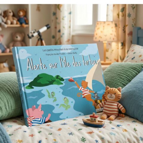 Livre - "Alerte sur l'île des tortues"