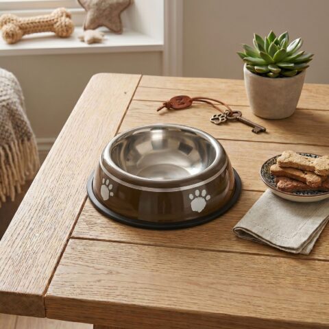 Gamelle en inox brun La SPA