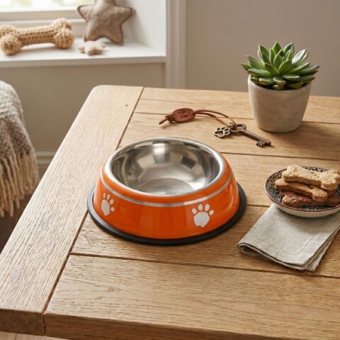 Gamelle en inox orange La SPA