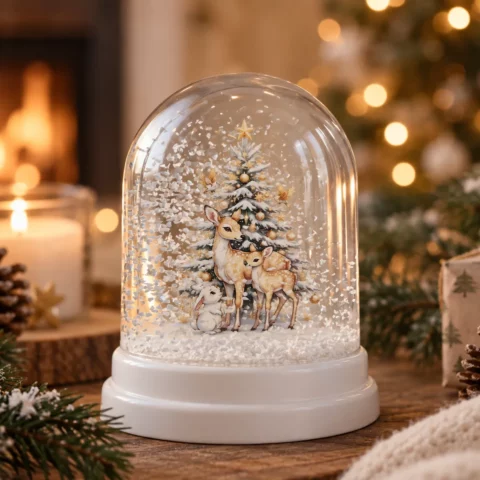 Boule à neige personnalisée