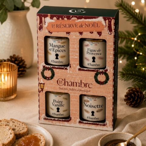 Coffret de confitures de Noël