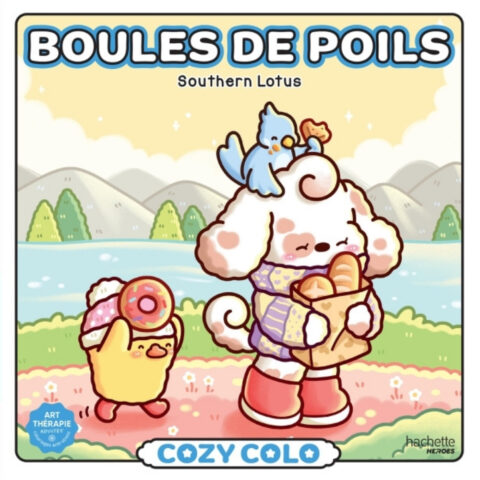 Coloriage Cozy Colo Boules de poils - La SPA